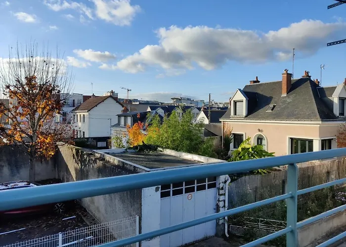 Terrasse 25m - Flat Cosy & Calme - 5 Min Gare & Vinci טור